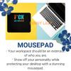 Husband 9 Inch Mouse Pad Dad Mousepad - Fuck All i Need is U You Funny Tshirt Husband and Wife Funny Black Poster Mousemat view 4