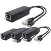 ANVISION 4-Pack 5V PoE Splitter, USB Type C, 48V to 5V 2.4A, IEEE 802.3af Compliant, 10/100Mbps view 1