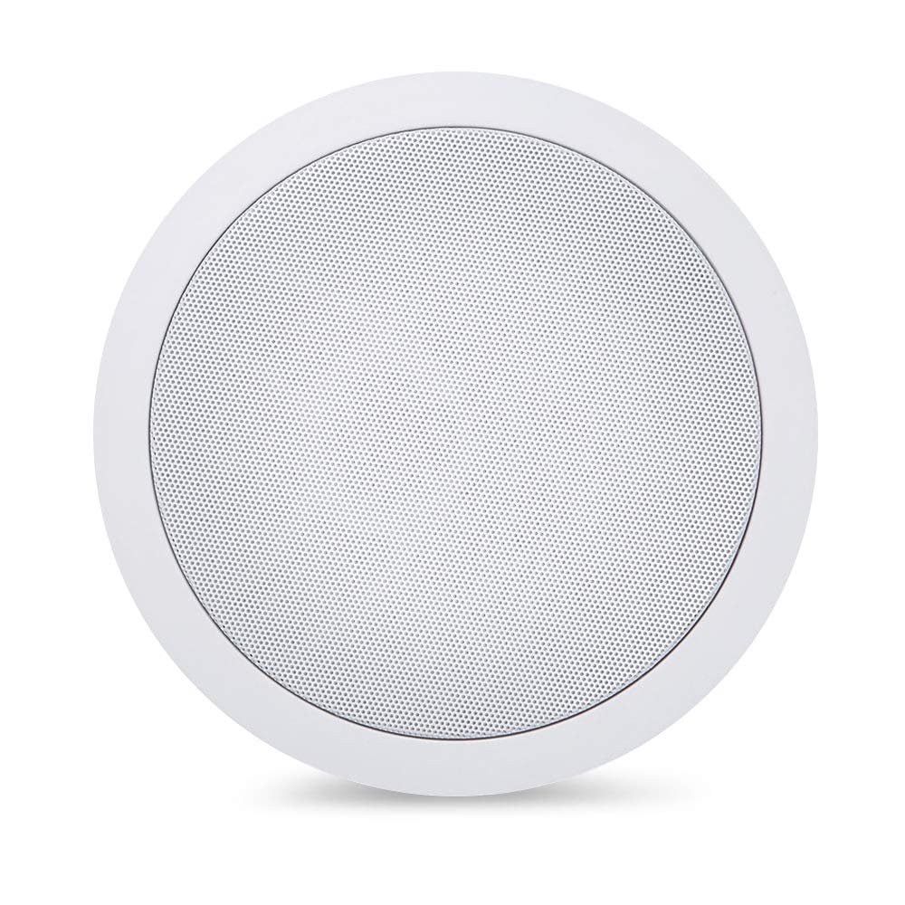 ALFATRON ALFC-657 Loudspeaker in-Ceiling Speaker, 2 Way 6'', w/Backbox and Amiable Tweeter, Can Play Up to 30W with Seamless Design Ready to Listen