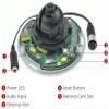ACTi E918 3MP Outdoor Mini Dome Camera with Fixed Lens, f1.9mm/F2.8 (HOV:126.4 (Overview), 77.1 (High Detail)), H.264, 1080p/30fps, DNR, Audio, MicroSDHC/MicroSDXC, PoE, IP68, IK10, EN50155 view 2