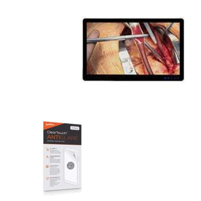 BoxWave Screen Protector Compatible with Avalue MSAP5521AMA - ClearTouch Anti-Glare (2-Pack), Anti-Fingerprint Matte Film Skin