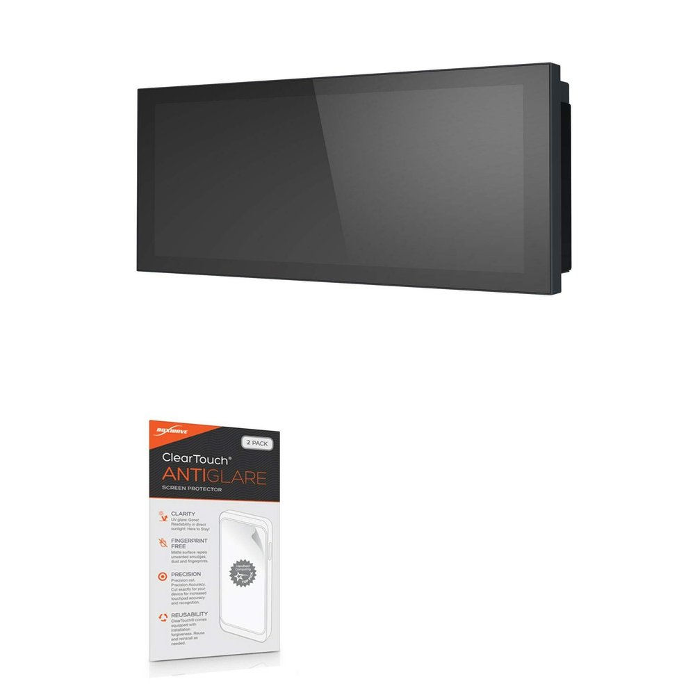BoxWave Screen Protector Compatible with Avalue BFC-10W9 B1 - ClearTouch Anti-Glare (2-Pack), Anti-Fingerprint Matte Film Skin