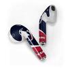 Skinit Decal Audio Skin Compatible with Apple AirPods - Officially Licensed NFL Houston Texans Design view 2