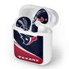 Skinit Decal Audio Skin Compatible with Apple AirPods - Officially Licensed NFL Houston Texans Design view 4