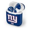 Skinit Decal Audio Skin Compatible with Apple AirPods - Officially Licensed NFL New York Giants Large Logo Design view 4