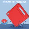 BMOUO Kids Case for iPad Air 11-inch M3 (2025) / M2 (2024), iPad Air 5th Generation (2022) / Air 4th Gen (2020) 10.9 Inch, Shockproof Protective Kids Case with Convertible Handle Stand, Red view 4