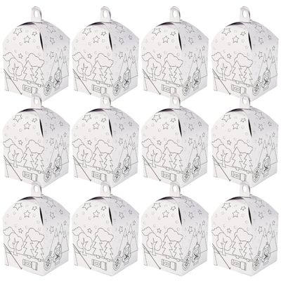 Fun Express CYO Camp Lantern Craft Kits - DIY Luminary Set for Kids Creative and Fun Craft Activity Ideal for Summer Camp Parties and DIY Projects - Includes Markers Decorations Multicolor - 12 Pieces