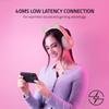 Razer Kraken BT Kitty Edition: Bluetooth 5.0-40ms Low Latency Connection - Custom-Tuned 40mm Drivers - Beamforming Microphone - Powered Chroma - Quartz Pink view 4