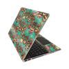 MightySkins Glossy Glitter Skin for HP Pavilion x360 15" (2020) - Crazy Tikis | Protective, Durable High-Gloss Glitter Finish | Easy to Apply, Remove, and Change Styles | Made in The USA view 1