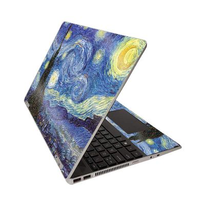 MightySkins Glossy Glitter Skin for HP Pavilion x360 15" (2020) - Starry Night | Protective, Durable High-Gloss Glitter Finish | Easy to Apply, Remove, and Change Styles | Made in The USA