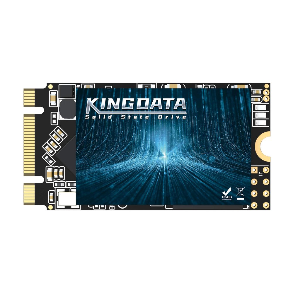 KINGDATA SSD M.2 2242 64GB Ngff Internal Solid State Drive High-Performance Hard Drive for Desktop Laptop SATA III 6Gb/s Includes SSD (64GB, M.2 2242)