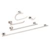 Dyconn Faucet Moscow Series Polished Nickel Bathroom Accessory Set (5pc Set) view 1