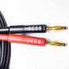 CNCESS CESS-037-3f Banana Plug Male to Male Speaker Cable 12 Gauge 680 Strand Count Silicone Soft Wire, 2 Cables (3 FEET) view 2