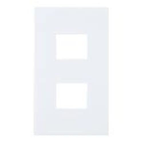 Panasonic SO-STYLE WNS6702W Simple Fireproof Plate for 2 Co., Matte White