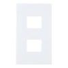 Panasonic SO-STYLE WNS6702W Simple Fireproof Plate for 2 Co., Matte White view 1