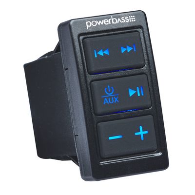 PowerBass XL-BTRS - Rocker Switch Bluetooth Receiver with AUX in and Out
