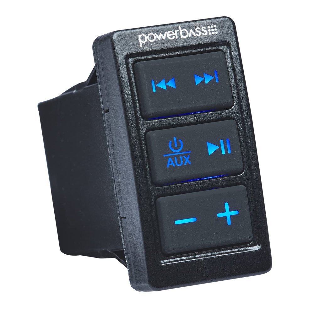 PowerBass XL-BTRS - Rocker Switch Bluetooth Receiver with AUX in and Out
