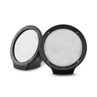 DS18 NXL-JS8/BK Black Flat Mount POD Universal Enclosure 8" - for All Elements Jet SKI, Marine, Jeep & UTV/ATV - Pair (NO Speaker)
