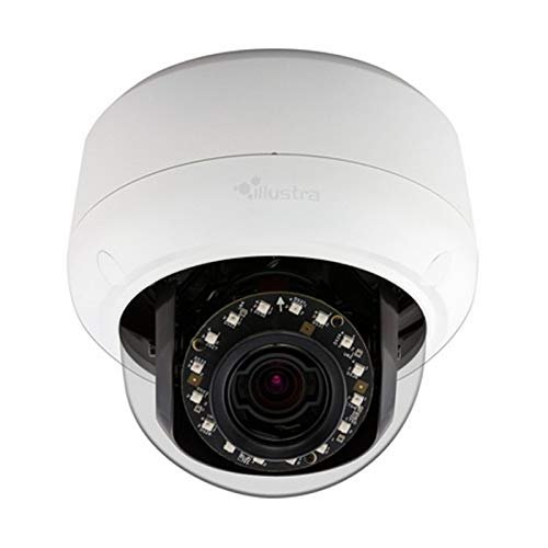 American Dynamics IPS03D3ISWIT Illustra Pro 3MP Indoor IR Mini-Dome Network Camera with 9-22mm Varifocal Lens and Theia Wide Angle Lens Options (Smoked)