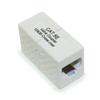 10/100 Base TX Crossover Coupler with Power Over Ethernet - Beige view 1
