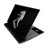 MightySkins Carbon Fiber Skin for Alienware M15 R3 (2020) & M15 R4 (2021) - Space Kickflip | Durable Textured Carbon Fiber Finish | Easy to Apply | Made in The USA view 1