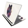 MightySkins Glossy Glitter Skin for Alienware M17 R3 (2020) & M17 R4 (2021) - Universal Wolf | Durable High-Gloss Glitter Finish | Easy to Apply and Change Style | Made in The USA view 1