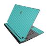MightySkins Carbon Fiber Skin for Alienware M15 R3 (2020) & M15 R4 (2021) - Solid Turquoise | Durable Textured Carbon Fiber Finish | Easy to Apply | Made in The USA view 1