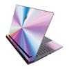 MightySkins Skin for Alienware M17 R3 (2020) & M17 R4 (2021) - Rainbow Zoom | Protective Viny wrap | Easy to Apply and Change Style | Made in The USA view 1