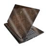 MightySkins Glossy Glitter Skin for Alienware M15 R3 (2020) & M15 R4 (2021) - Brown Linen | Durable High-Gloss Glitter Finish | Easy to Apply and Change Style | Made in The USA view 1