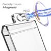 Magnetic Light Switch Guards, ILIVABLE Light Switch and Outlet Cover for Flat Modern Switches, Not Child Proof (Clear, 2 Pack) view 2