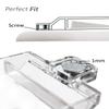 Magnetic Light Switch Guards, ILIVABLE Light Switch and Outlet Cover for Flat Modern Switches, Not Child Proof (Clear, 2 Pack) view 3