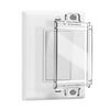 Magnetic Switch Covers, ILIVABLE Light Switch and Outlet Cover for Flat Modern Switches, Not Child Proof (Clear, 4 Pack) view 1