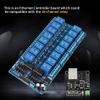 16-Channel Ethernet Relay Control Module with RJ45 Port, LAN WAN Web Server view 4
