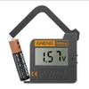 Volt Checker Battery Tester,Suitable for AA AAA C D 9V Button Tool Universal, Portable Universal Digital Battery Charge Checker, Small Electrical Equipment Battery Life Level Testers Power Meter view 1