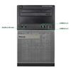 Dell Optiplex 9020 Tower Computer PC (Intel Core i5-4570 3.2GHz, 16GB Ram, New 1TB Solid State Drive, WiFi, Bluetooth, HDMI, Nvidia GT 1030 Graphics Card) Windows 11 Pro (Renewed) view 3