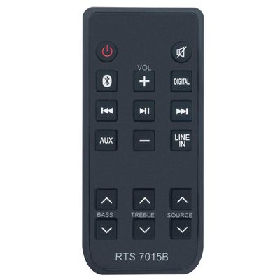 RTS7015B Replacement Sound Bar Remote Control Applicable for RCA Home Theater Soundbar RTS7015B RTS7010BR6 RTS7010BGE6 RTS7116S
