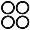 Fielect 10 Inch Speaker Foam Edge Surround Rings Replacement Parts for Speaker Repair or DIY 4pcs view 1