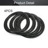 Fielect 10 Inch Speaker Foam Edge Surround Rings Replacement Parts for Speaker Repair or DIY 4pcs view 4