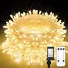 suddus String Lights Indoor Plug in 100 LED Christmas Lights Warm White view 1