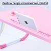 QWEASDF Laptop Bed Tray Desk, Adjustable Laptop Stand for Bed, Foldable Laptop Table with Cup Holder Card Slot, for Eating, Working, Writing, Gaming, Drawing,1 view 2