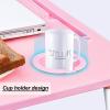 QWEASDF Laptop Bed Tray Desk, Adjustable Laptop Stand for Bed, Foldable Laptop Table with Cup Holder Card Slot, for Eating, Working, Writing, Gaming, Drawing,1 view 3
