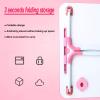 QWEASDF Laptop Bed Tray Desk, Adjustable Laptop Stand for Bed, Foldable Laptop Table with Cup Holder Card Slot, for Eating, Working, Writing, Gaming, Drawing,1 view 4