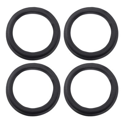 Fielect 12 Inch Speaker Foam Edge Surround Rings Replacement Parts for Speaker Repair or DIY 4pcs
