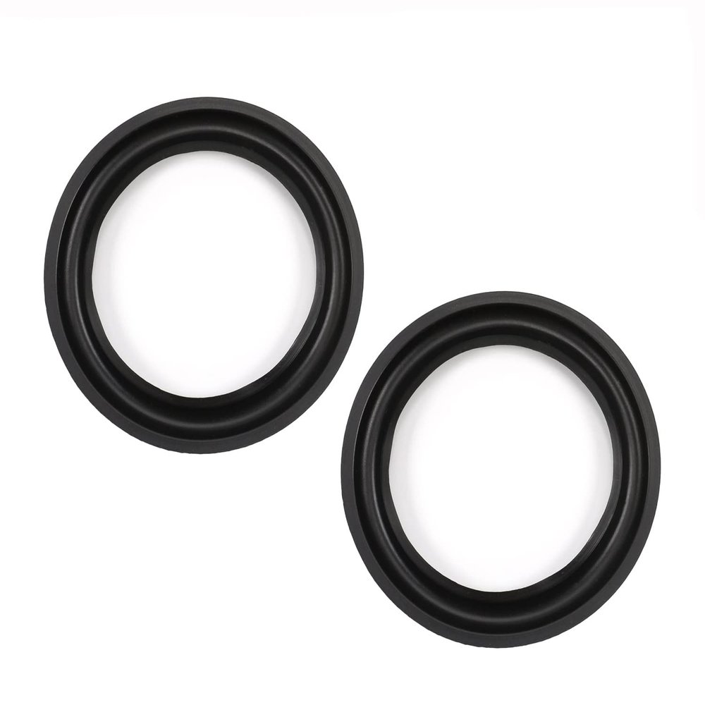 Fielect 12 Inch Speaker Foam Edge Surround Rings Replacement Parts for Speaker Repair or DIY 2pcs