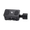 30MM Camera Adjustable Clamp + QR Plate - Aluminium Alloy Mini Quick Release Plate - with 1/4 Inch Screw & Bubble Level - Quick Release Plate Clamp - for Arca Swiss Standard Tripod Ball Head view 2