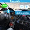 Car Radio Bluetooth Single DIN Car Stereo Audio, Car Audio with Handsfree and App Control,Supports FM/ MP3/SD/AUX/Dual USB/EQ/Quick Charge | Not a CD Player view 2