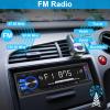 Car Radio Bluetooth Single DIN Car Stereo Audio, Car Audio with Handsfree and App Control,Supports FM/ MP3/SD/AUX/Dual USB/EQ/Quick Charge | Not a CD Player view 3