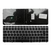 Power4Laptops UK Layout with Pointer Silver Frame Black Replacement Laptop Keyboard Compatible with HP EliteBook 840 G3 view 1