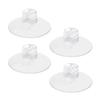 ChengFu 4 Pack Bathroom Shower Caddy Connectors Suction Cups view 1