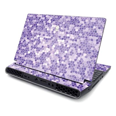 MightySkins Skin for Alienware AREA-51M R2 (2020) - Abstract Black | Protective, Durable, and Unique Vinyl Decal wrap Cover | Easy to Apply, Remove, and Change Styles | Made in The USA